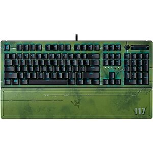 BlackWidow V3 Mechanical Gaming Keyboard w/ Green Switches (Halo Infinite)