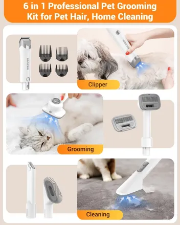 Simple Way SW02 6-in-1 Pet Grooming Vacuum