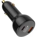 ZZR Seven 100W USB-C & USB-A LED Display Car Charger