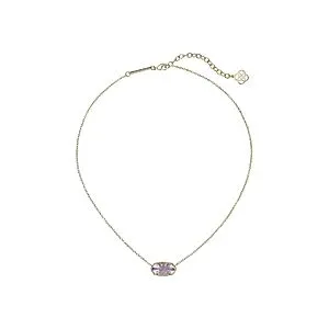 Scott Elisa Necklace (February/Gold/Amethyst Quartz)