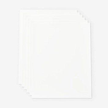 8-Count Printable Vinyl Sticker Paper (8.5" x 11", Letter Size)