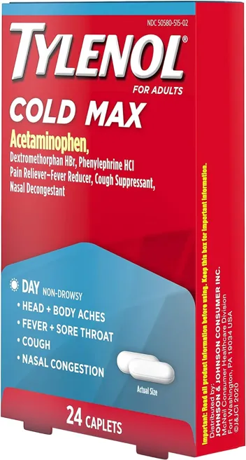 Cold + Flu Severe Medicine Caplets (24ct)