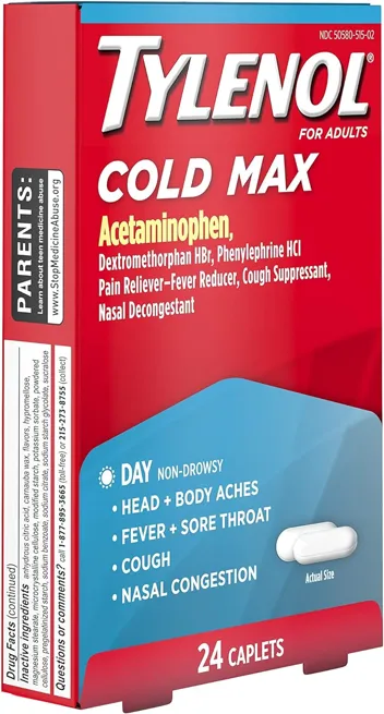 Cold + Flu Severe Medicine Caplets (24ct)