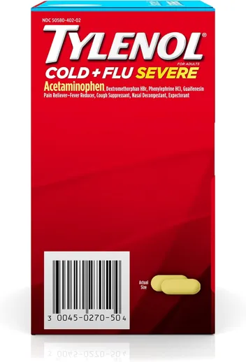 Cold + Flu Severe Medicine Caplets (24ct)