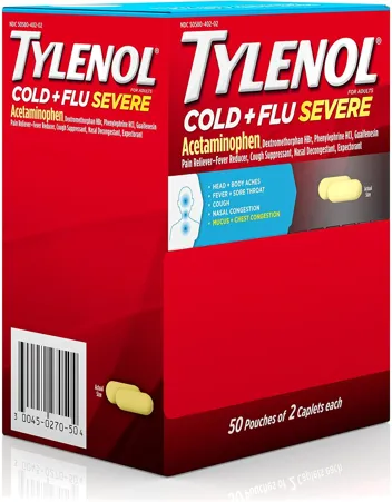 Cold + Flu Severe Medicine Caplets (24ct)