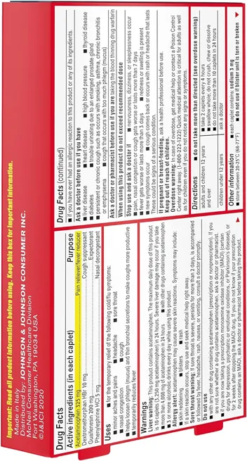 Cold + Flu Severe Medicine Caplets (24ct)