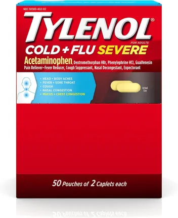 Cold + Flu Severe Medicine Caplets (24ct)