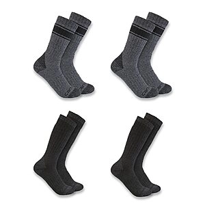 Carhartt Heavyweight Crew Socks-Size XL-4 Pair