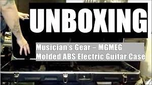 MGMELP Molded ABS Electric Guitar Case