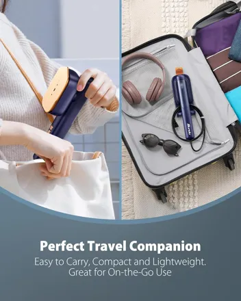 2-in-1 1100W Handheld Clothes Steamer & Iron