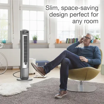 Oscillating Digital Ceramic Tower Heater