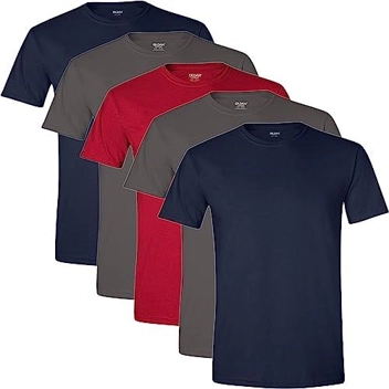 Gildan G1100 Men's Crew T-Shirts (5-Pack)