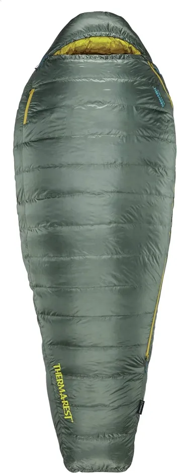 Therm-a-Rest Questar 20F/-6C Lightweight Down Mummy Sleeping Bag (Regular, Balsam)