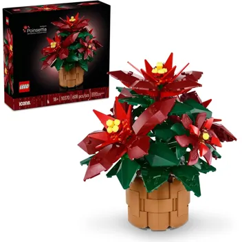 Icons Poinsettia Artificial Flower Building Set (10370)