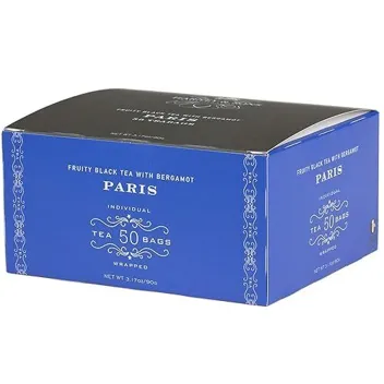 Sons Paris Tea Fruity Black Tea Bags with Bergamo (50-Count)