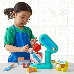 12-Piece FAO Schwarz Best Baker Pretend Mixer Playset