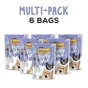 6-Oz Friskies Party Mix Adult Cat Treats (Turkey & Gravy)