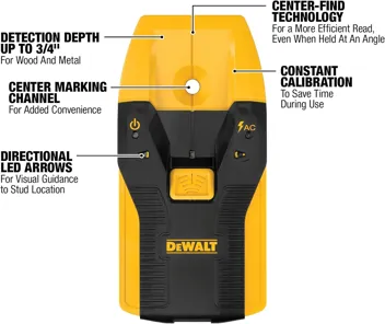 DW0100 3/4” Stud Finder with LED Arrows