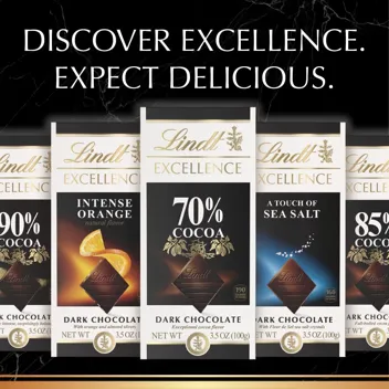 EXCELLENCE 85% Cocoa Dark Chocolate Bar