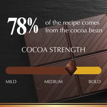 EXCELLENCE 85% Cocoa Dark Chocolate Bar