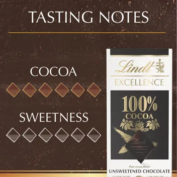 EXCELLENCE 85% Cocoa Dark Chocolate Bar