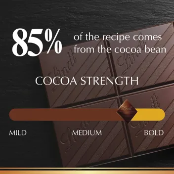 EXCELLENCE 85% Cocoa Dark Chocolate Bar