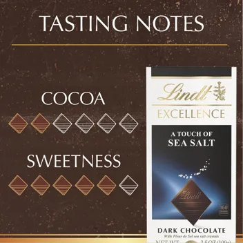 EXCELLENCE 85% Cocoa Dark Chocolate Bar