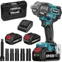 Uaoaii 738ft/lb (1000Nm) Cordless Impact Wrench Kit