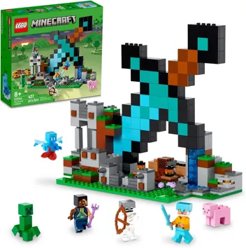 Minecraft The Sword Outpost Building Toys (427-Piece)