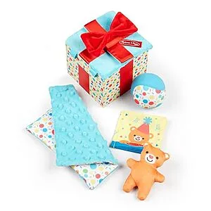 5-Piece Infant Toy Wooden Gift Box