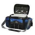 Realtree Pro 3600 Fishing Tackle Box Binder Top Bag Bait Storage (Blue)