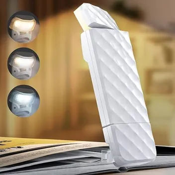 Opaul LED Clip-on Book Reading Light (5-Brightness