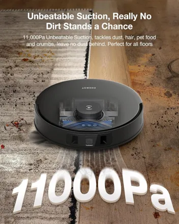 Ecovacs Deebot T30S Combo All-in-One 11,000Pa Robot Vacuum & Mop + Docking Station + Vacuum