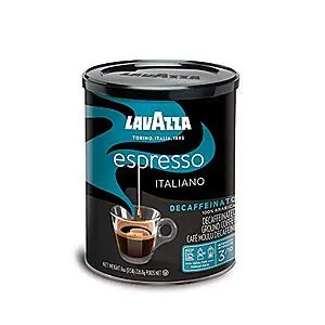 [S&S]: 8-Oz Lavazza Decaf Ground Espresso (Medium Roast)