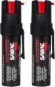 0.67-Oz RED Compact Pepper Spray (Black)