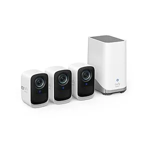 eufy Security eufyCam S300 3C 2-Cam Wireless 4K Security Camera Kit