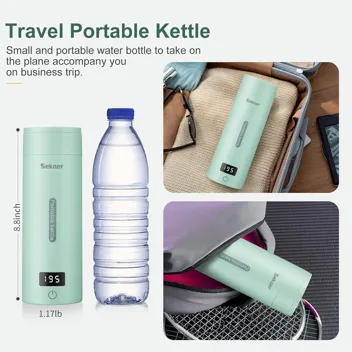 22% Discount on a portable electric drink warmer for travels