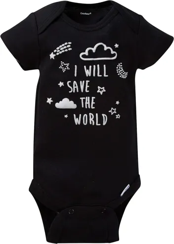 unisex-baby Short Sleeve Onesies Bodysuits