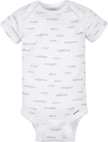 unisex-baby Short Sleeve Onesies Bodysuits