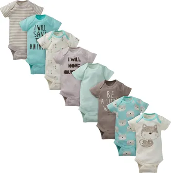 unisex-baby Short Sleeve Onesies Bodysuits