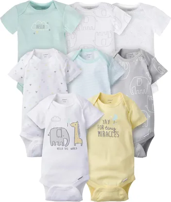 unisex-baby Short Sleeve Onesies Bodysuits