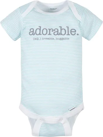 unisex-baby Short Sleeve Onesies Bodysuits