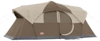 10-Person WeatherMaster Camping Tent (Brown/Tan)