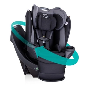 Revolve 360 Extend All-in-one Rotational Convertible Car Seat With Quick Clean Cover - Revere : Target