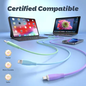 6ft Apple MFi Certified USB-C to Lightning Cable