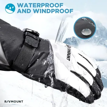 Rivmount Waterproof Thinsulate Touchscreen Ski Snow Gloves