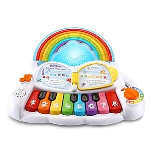 LeapFrog Baby & Toddler Learn & Groove Rainbow Lights Piano Toy