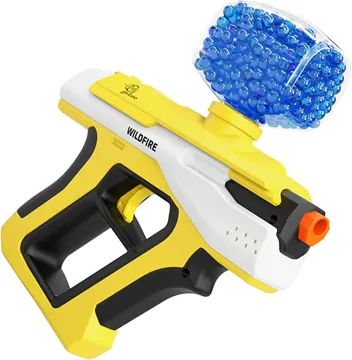 Gelbee Wildfire Gel BB Water Orb Blasters (Yellow/Blue) w/ 2,000 Water Gel BBs