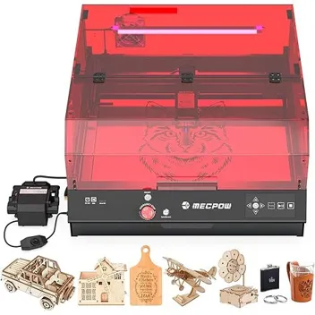 Mecpow X4 Pro 22W 22000mm/min Laser Engraver with Air Assist