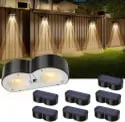 RGB Waterproof Solar Fence Wall Light